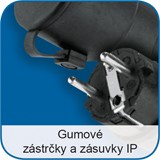 Gumové zástrčky a zásuvky IP